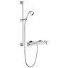 Chatsworth Traditional Crosshead Shower Bar Valve + Slider Rail Kit  Standard Large Image