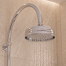 Chatsworth Traditional Thermostatic Bar Shower Valve & Arching Riser Kit - Chrome