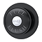 Chatsworth Traditional Dual Flush Push Button - Black