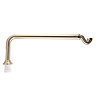 Chatsworth Traditional Exposed Shallow Seal Bath Trap & Pipe Brushed Brass