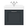 Chatsworth Traditional Graphite 560mm Wall Hung Vanity  additional Large Image