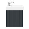 Chatsworth Traditional Graphite 560mm Wall Hung Vanity  Newest Large Image