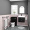 Chatsworth Traditional Graphite Complete Toilet Unit  additional Large Image