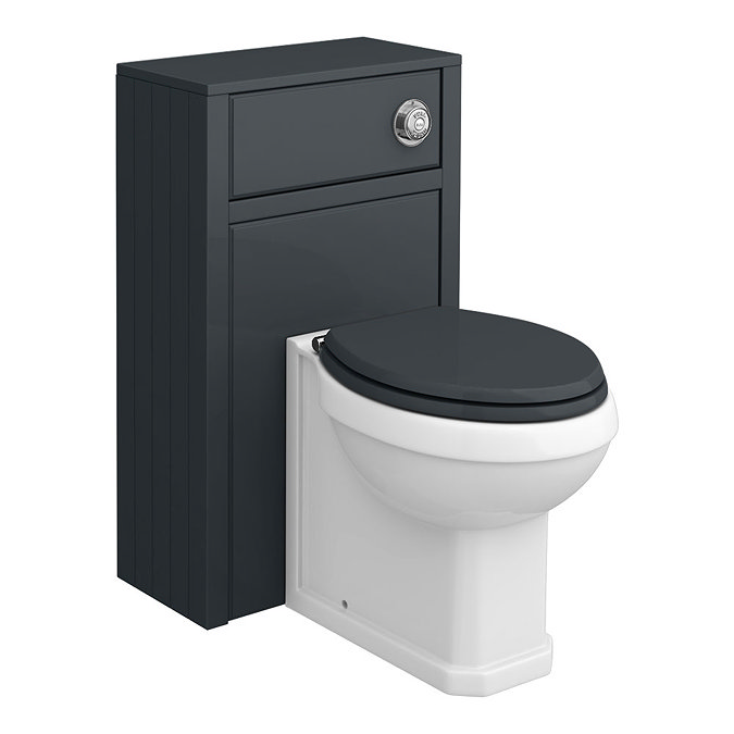 Chatsworth Traditional Graphite Complete Toilet Unit Large Image