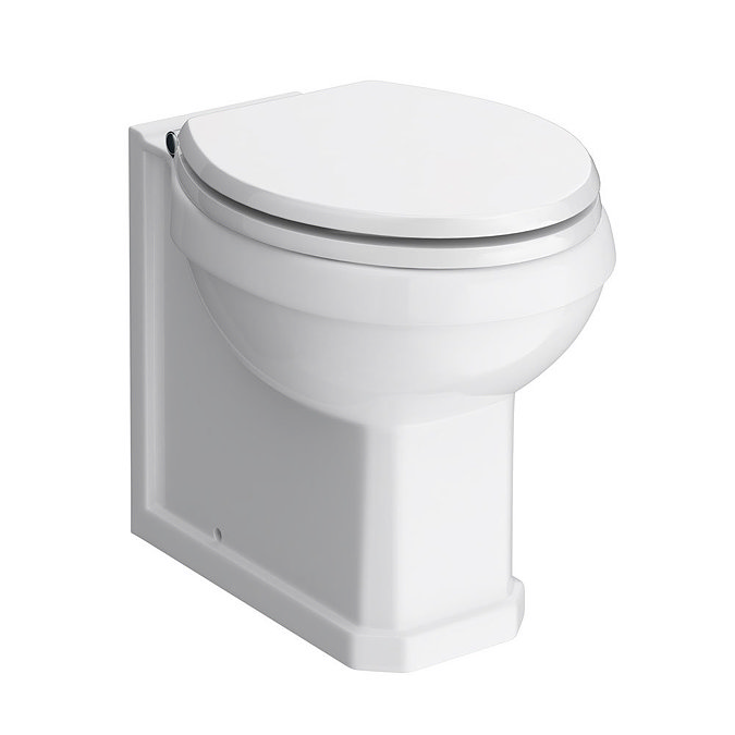 Chatsworth Traditional Graphite Countertop Vanity Unit + Toilet Package