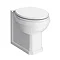 Chatsworth Traditional Graphite Countertop Vanity Unit + Toilet Package