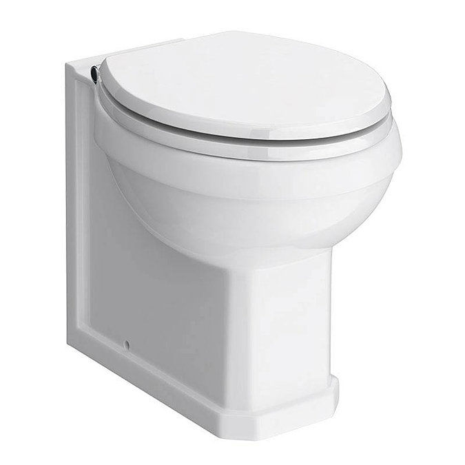 Chatsworth Traditional Graphite Toilet Unit + Pan  Profile Large Image