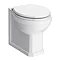 Chatsworth Traditional Graphite Toilet Unit + Pan  Profile Large Image