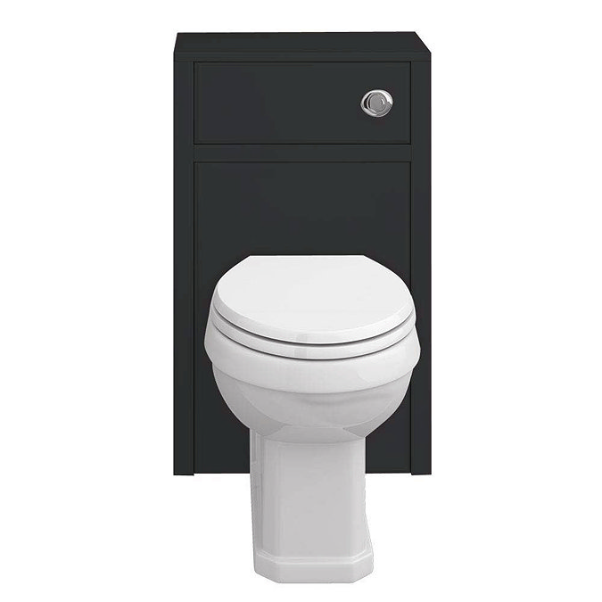 Chatsworth Traditional Graphite Toilet Unit + Pan  Feature Large Image