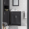 Chatsworth Traditional Graphite Vanity 620mm Wide