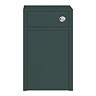 Chatsworth Traditional Green Countertop Vanity Unit + Toilet Package