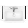 Chatsworth Traditional Green Semi-Recessed Vanity - 600mm Wide  Profile Large Image