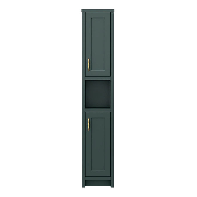 Chatsworth Traditional Green Tall Cabinet  Feature Large Image