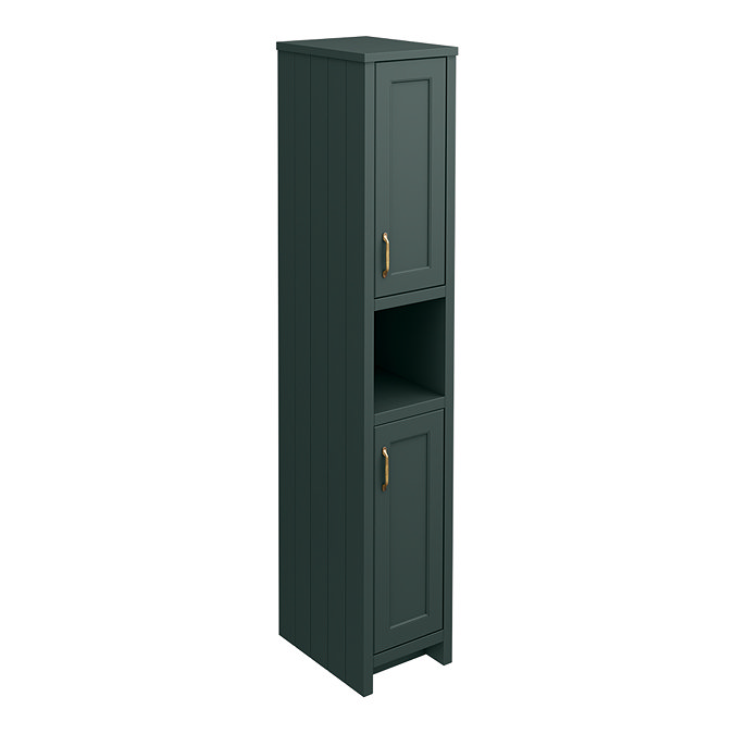 Chatsworth Traditional Green Tall Cabinet Large Image