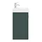 Chatsworth Traditional Green Vanity - 560mm Wide  In Bathroom Large Image