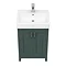 Chatsworth Traditional Green Vanity - 560mm Wide  additional Large Image