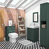 Chatsworth Traditional Green Vanity - 560mm Wide  Feature Large Image