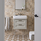 Chatsworth Traditional Grey 560mm 2 Drawer Wall Hung Vanity