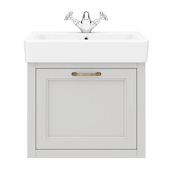 Chatsworth Traditional Grey 560mm Wall Hung Vanity  additional Large Image