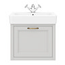 Chatsworth Traditional Grey 560mm Wall Hung Vanity  additional Large Image