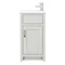 Chatsworth Traditional Cloakroom Vanity Unit Suite - Grey  additional Large Image