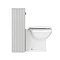 Chatsworth Traditional Grey Complete Toilet Unit  additional Large Image