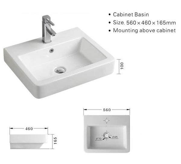 Chatsworth Traditional Grey Double Basin Vanity + Cupboard Combination Unit with Brushed Brass Handles
