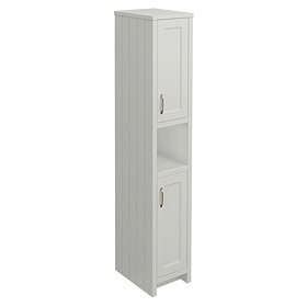 Chatsworth Traditional Grey Tall Cabinet Large Image