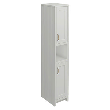 Chatsworth Traditional Grey Tall Cabinet  Profile Large Image