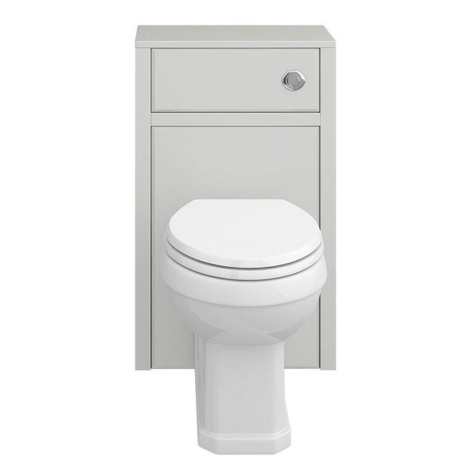 Chatsworth Traditional Grey Toilet Unit + Pan  Standard Large Image