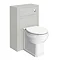 Chatsworth Traditional Grey Toilet Unit + Pan Large Image