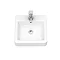 Chatsworth Traditional Grey Vanity - 425mm Wide with Matt Black Handles Feature Large Image