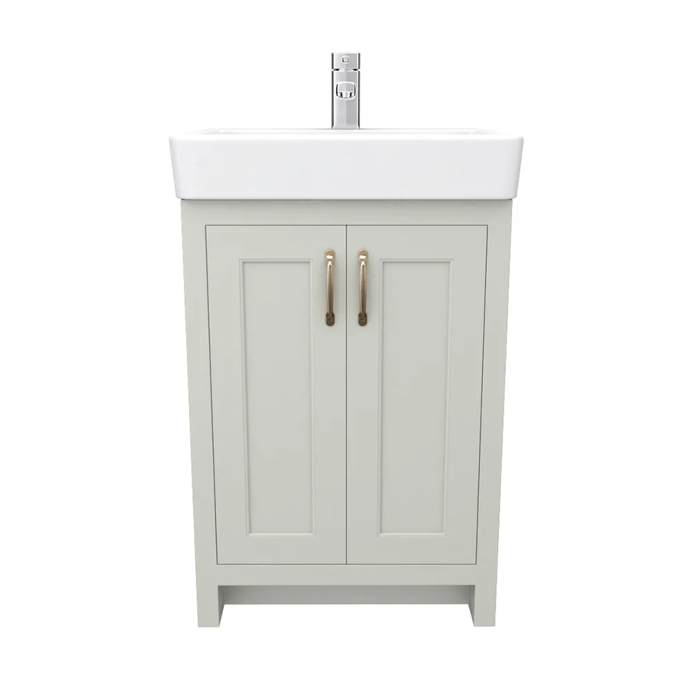 Chatsworth Traditional Grey Vanity | Victorian Plumbing