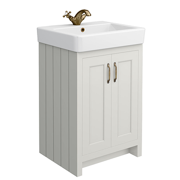 Chatsworth Traditional Grey Vanity - 560mm Wide  Profile Large Image