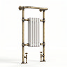 Chatsworth Traditional Heated Towel Rail Radiator - Antique Brass