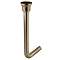 Chatsworth Traditional Low Level Toilet with Wall Brackets - Excludes Seat - Antique Brass