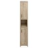 Chatsworth Traditional Natural Oak Tall Cabinet