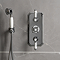 Chatsworth Traditional Outlet Elbow with Parking Bracket, Flex & Handset
