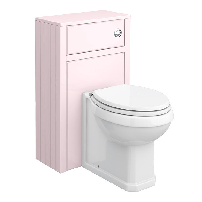 Chatsworth Traditional Pink Sink Vanity Unit + Toilet Package  Standard Large Image