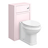 Chatsworth Traditional Pink Sink Vanity Unit + Toilet Package  Standard Large Image