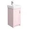 Chatsworth Traditional Pink Vanity - 425mm Wide Large Image
