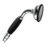 Chatsworth Traditional Shower Handset – Matt Black & Chrome
