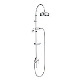 Chatsworth Traditional Shower Riser Kit with Diverter