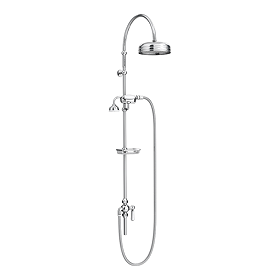 Chatsworth Traditional Shower Riser Kit with Diverter