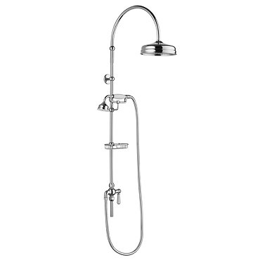 Chatsworth Traditional Shower Riser Kit with Diverter  Profile Large Image