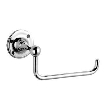 Chatsworth Traditional Toilet Roll Holder Chrome  Profile Large Image