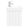 Chatsworth Traditional White 560mm 2 Drawer Wall Hung Vanity  additional Large Image