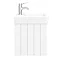 Chatsworth Traditional White 560mm 2 Drawer Wall Hung Vanity  additional Large Image