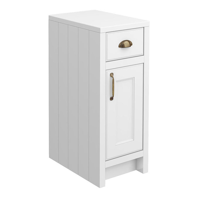 Chatsworth Traditional White 560mm Vanity Sink + 300mm Cupboard Unit Feature Large Image