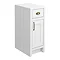 Chatsworth Traditional White 560mm Vanity Sink + 300mm Cupboard Unit Feature Large Image